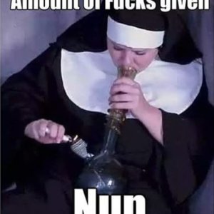 Mal eine echte Nonne