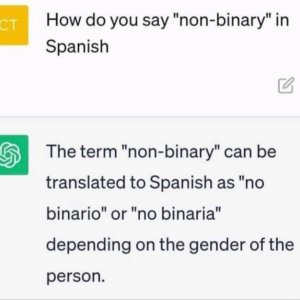 Nicht binäre Gendergaga