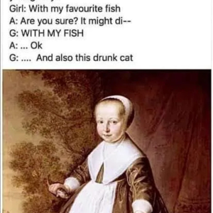 Der Fisch und die Katz