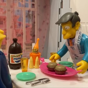 Steamed Hams but re-enacted with toys