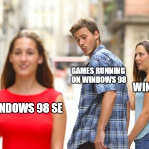 Windows 98 SE!