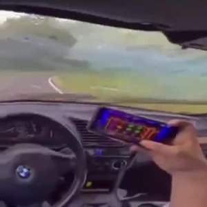Ich auf dem Weg zur Arbeit