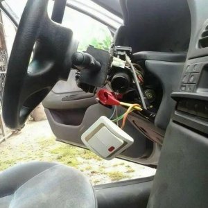 Ich habe auch einen Startknopf im Auto