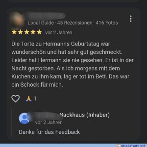 Immer freundlich bleiben