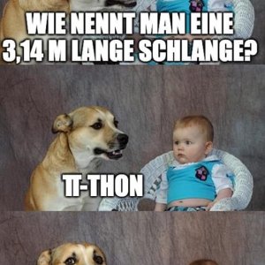 Beliebtes Hund/Kleinkind Meme mit Niwo