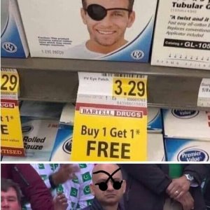 Buy one get one free