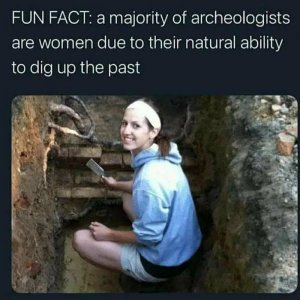 Archeologie = Frauensache