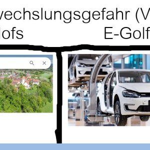 Häufig verwechselt, vermutlich