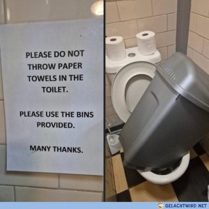 Neulich auf der Toilettentournee