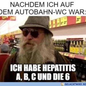 Nie wieder Toilettentournee