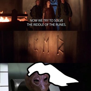 Endlich wieder Star Gate Memes