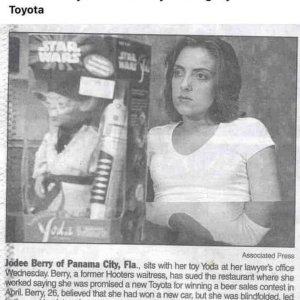 Toy Yoda