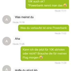 Neulich bei ebay Kleinanzeigen