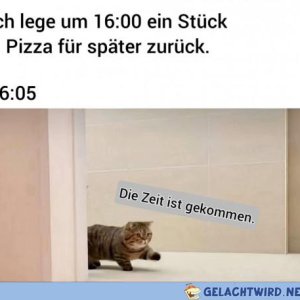 Besser spät als nie