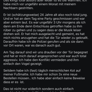 Der hat überall rumgeschissen