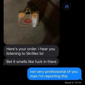 Dummer hs, na ja Hauptsache ich hab mein Essen