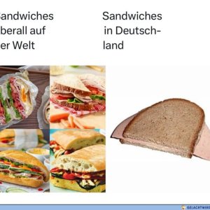 Sind doch alles nur belegte Brote