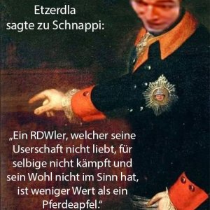 Etzerdla edzala in den RDW