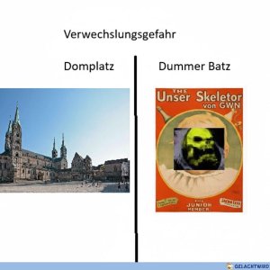 Kleine Verwechslungsgefahr am Montag Abend