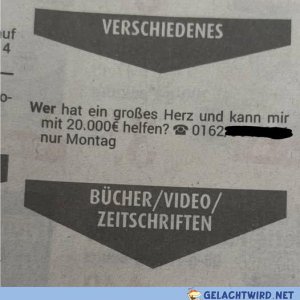 Vielleicht ja auf diesem Weg