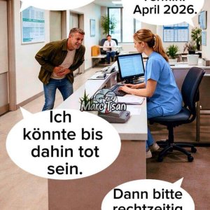 Könnte ich ausrasten