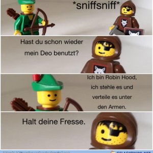 Robin Hood klaut Deo