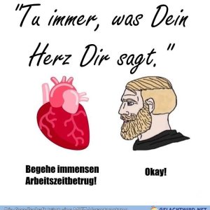 Du musst auf dein Herz hören