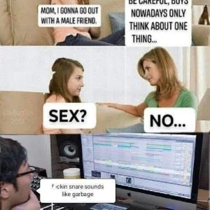 Denken immer an das eine