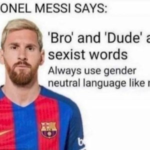 Lionel Messi und die Genderung