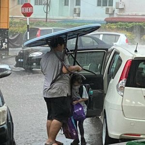 Komischer Schirm