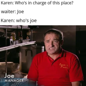 Joe who?
