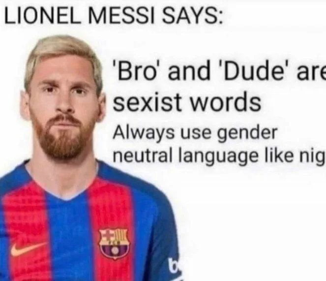 Lionel Messi und die Genderung