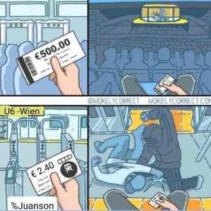 Neulich in der U6