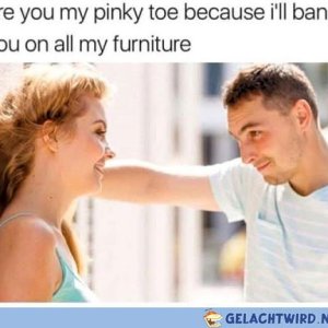 Flirten kann er