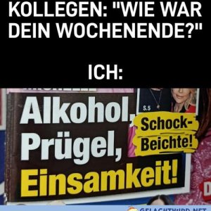 Ganz normal halt