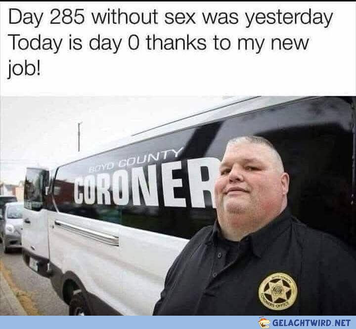 0 Days without sex