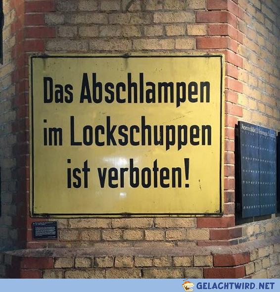 Abschlampen