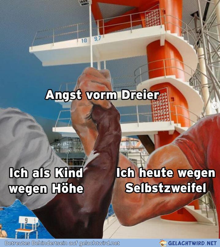 Achso, wegen Schwimmbad