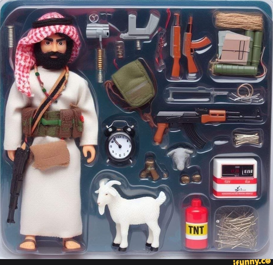 Allahu Akbar Actionfiguren Set