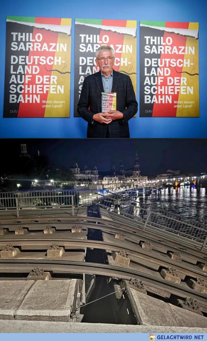 Alles geht den Bach runter
