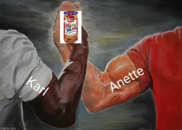 Annette hat trainiert
