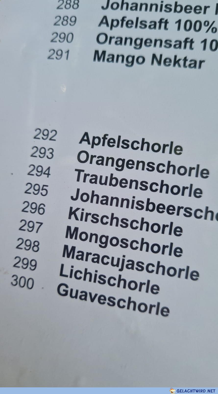 Apfel, Kirsch, Mongo