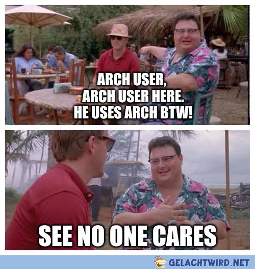 Arch user