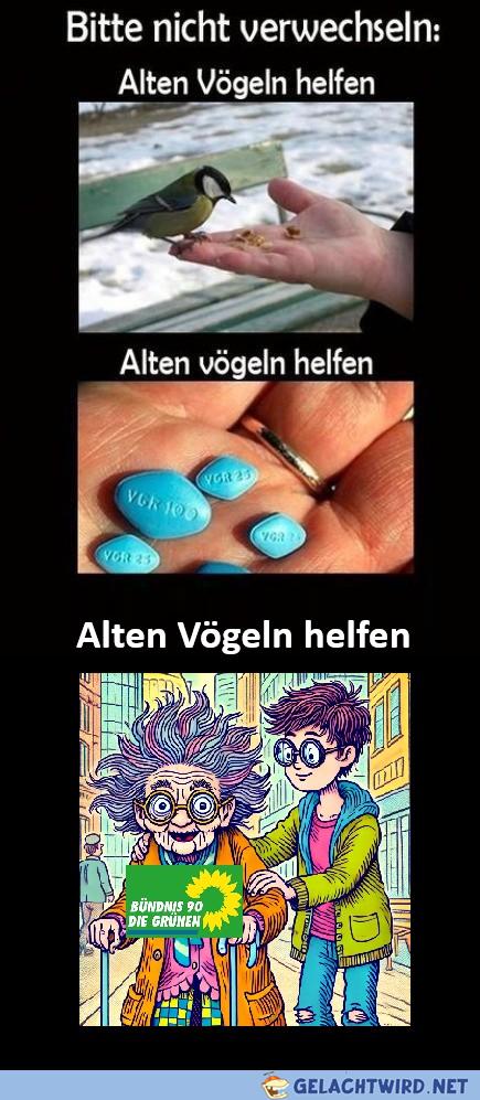 Auch das nicht verwechseln