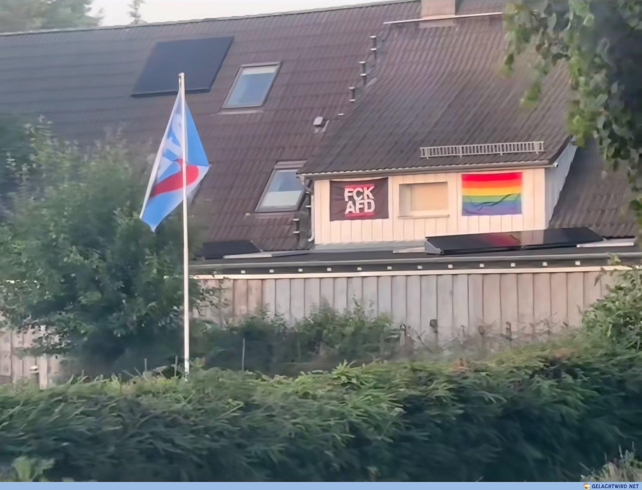 Auf eine entspannte Nachbarschaft!