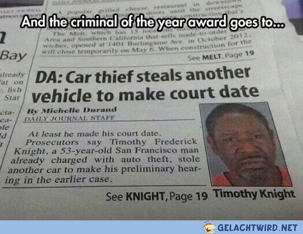 Autodieb