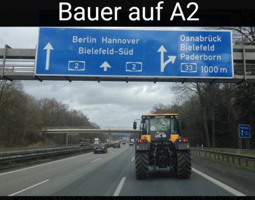 Bauer auf A2