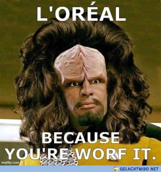 Because you
