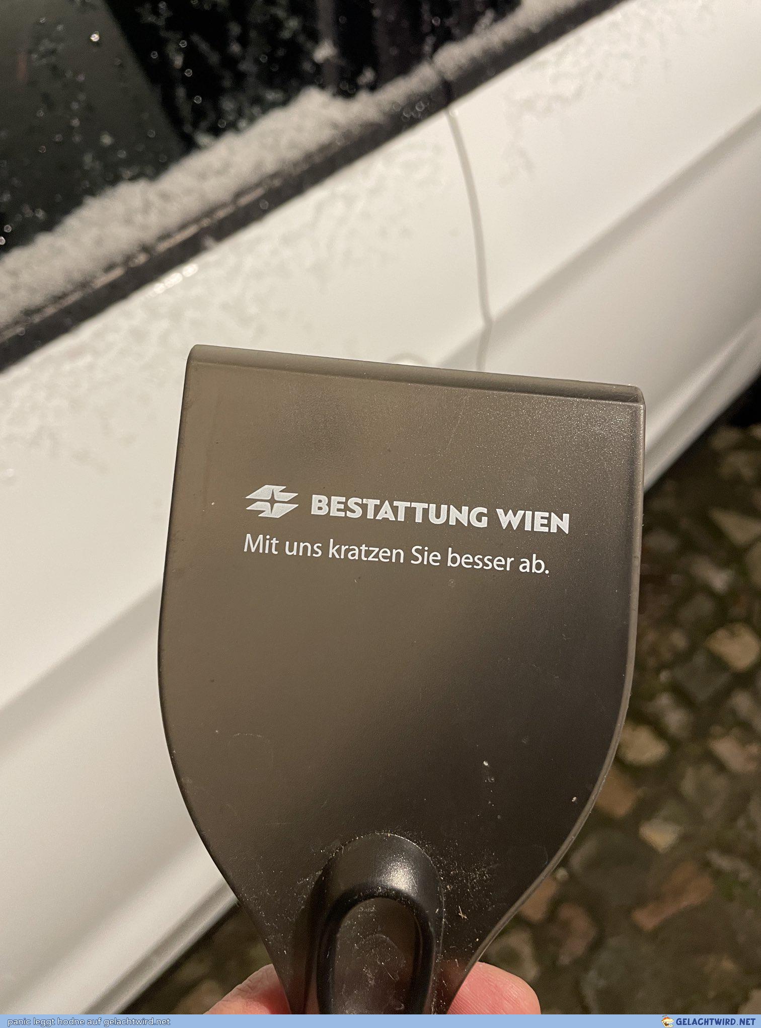 Besser abkratzen