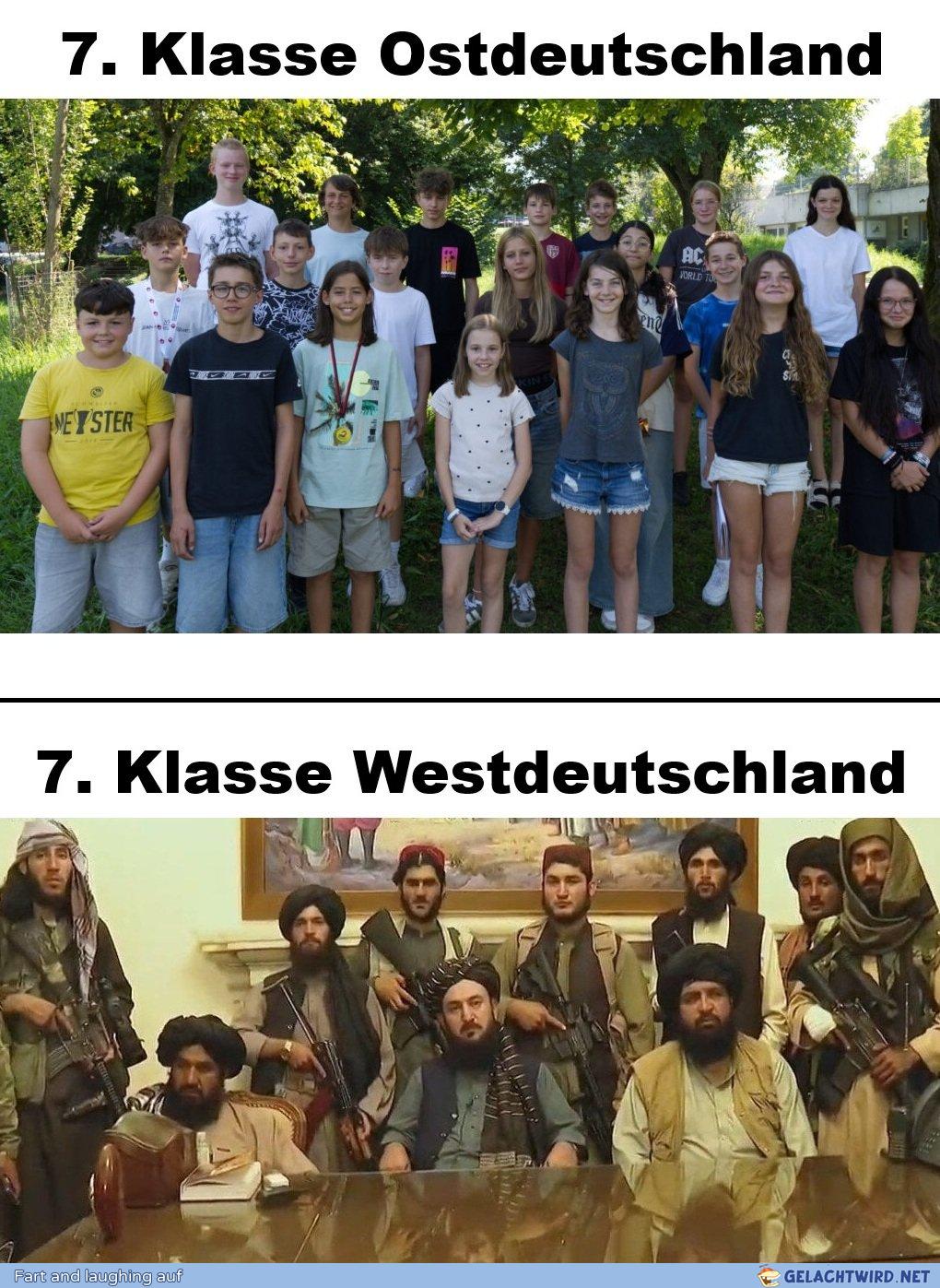 Bildungssystem Ost vs. West